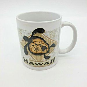 Hawaiian Sea Turtle Coffee Tea Cup Mug ABC Stores 2007 Island Collection Tropics